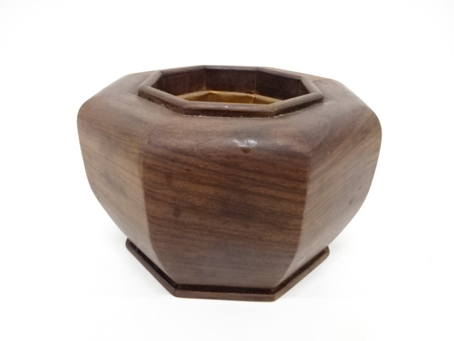 No3332 山水文螺鈿細工 四方盆 5客 茶道具 輪島塗 伝統工芸 送料